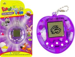 LeanToys Gra Elektroniczna Tamagotchi Zwierzątko Fioletowa LEAN Toys