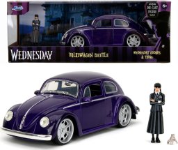 Jada Jada Toys Wednesday Pojazd Volswagen Beetle z figurką 1:24