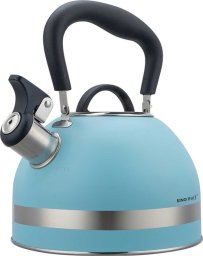 KingHoff CZAJNIK 1,8L Z GWIZDKIEM KINGHOFF KH-1857 NIEBIESKI