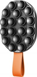 Joyroom Uchwyt Joyroom JR-ZS393-S magnetyczny z przyssawkami na telefon 4.7-7" - czarno-pomarańczowy
