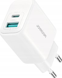 Ładowarka Joyroom Ładowarka Joyroom JR-TCF21 sieciowa USB-C / USB-A 20W PD / QC 3.0 - biała