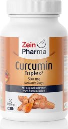 Zein Pharma Zein Pharma - Kurkumina, Curcumin Triplex, 500mg, 90 kapsułek