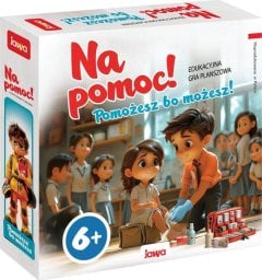 Jawa Jawa Gra edukacyjna planszowa Na pomoc! Pomożesz bo możesz! GR0716