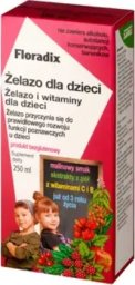 Floradix Floradix - Żelazo dla Dzieci, Płyn, 250 ml