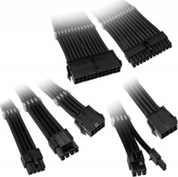 Kabel zasilający Kolink Kolink Core Adept Braided Cable Extension Kit - Black