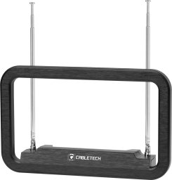 Antena RTV Cabletech Antena pokojowa do cyfrowej telewizji naziemnej DVB-T2