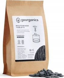 Georganics Georganics, Naturalne tabletki do płukania jamy ustnej Activated Charcoal, 720 tabletek