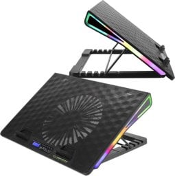 Podstawka chłodząca Ipega Podstawka chłodząca pod Notebooka Laptopa Esperanza Cooling Pad Alize RGB Gaming