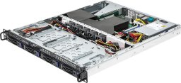 Serwer ASRock ASRock Barebone 1U Single Sockel AM4 1U4LW-X570