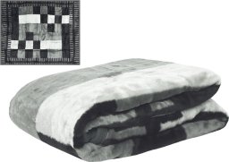 Elway Koc Akryl Kolorowy A-518-6 Krata Szary 160x210