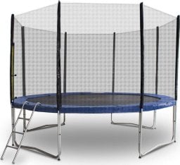 Trampolina ogrodowa Bituxx Trampolina Zestaw do ogrodu zewnętrzna Bituxx 430cm 6 słupków osłona