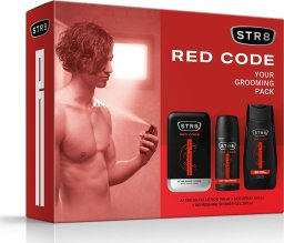 Sarantis STR 8 Zestaw prezentowy Red Code (Woda po goleniu 100ml+Deo spray 150ml+Żel pod prysznic 250ml)