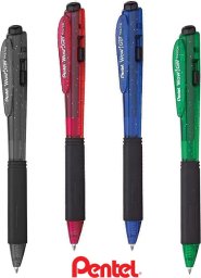 Pentel Długopis żelowy Pentel Wow! Gel K437CR czerwony, CZERWONY