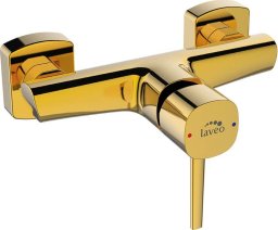 Bateria wannowa Laveo LAVEO Pola - bateria natryskowa ścienna bez zestawu natryskowego