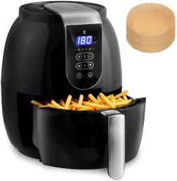 Frytkownica beztłuszczowa Berdsen z wyświetlaczem Air fryer BD-651