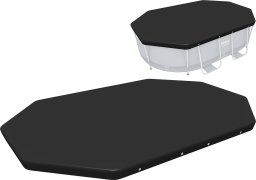 Bestway Pokrywa do basenu stelażowego owalnego 300 x 200 x 84 cm 58424