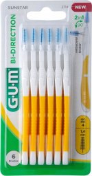 GUM Sunstar Butler Szczoteczki międzyzębowe Bi-Direction 6 szt.