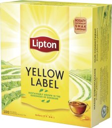 Lipton Herbata Yellow Label w torebkach 100 szt.