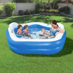 Bestway Bestway Basen Family Fun Lounge, 213x206x69 cm