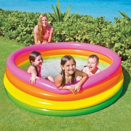 Intex Intex Dmuchany basen dla dzieci Sunset, 4 obręcze, 168x46 cm