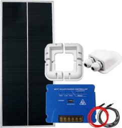 Noktowizor SolarFam Zestaw solarny 100W 12V MPPT USB