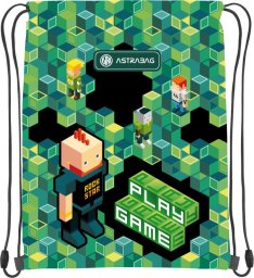 Astra Worek plecak na buty obuwie kapcie Game 33x44cm ASTRABAG
