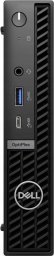 Laptop Dell DELL OptiPlex 7020 Intel Core i5 i5-12500T 8 GB DDR5-SDRAM 512 GB SSD Windows 11 Pro MFF Mini PC Czarny