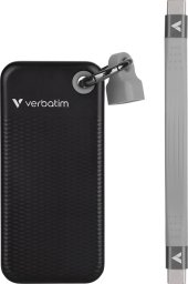 Dysk zewnętrzny SSD Verbatim Pocket 2TB Czarno-szary (32194)