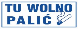 Reis Z-R50 - Znak Tu wolno palić.