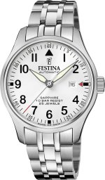 Zegarek Festina Zegarek męski Festina F20151-A srebrny