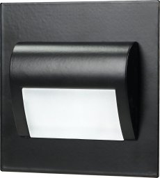Oprawa schodowa Orno DRACO LED NEW 1,5W, oprawa schodowa podtynkowa, 12VDC, 30lm, 3000K, czarny, innowacyjny sposób montażu