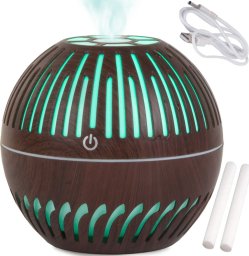 Dyfuzor zapachowy Verk Nawilżacz powietrza dyfuzor zapachowy aromaterapia lampka nocna led rgb Nawilżacz powietrza dyfuzor zapachowy aromaterapia lampka nocna led rgb