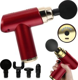 Verk Mini pistolet do masażu ciała  mocny masażer massage gun przenośny Mini pistolet do masa?u cia?a mi??ni mocny masa?er massage gun przeno?ny
