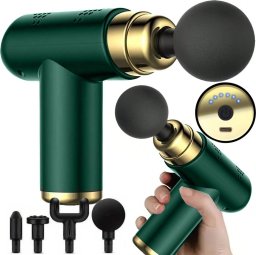 Verk Mini pistolet do masażu ciała  mocny masażer massage gun przenośny Mini pistolet do masa?u cia?a mi??ni mocny masa?er massage gun przeno?ny