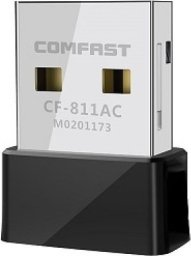 Karta sieciowa Comfast Comfast WiFi-USB adapteris, 650Mbps, 2.4GHz, 5GHz