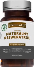 Singularis-Herbs Singularis Naturalny Resweratrol 250mg 60 kapsułek wegańskich