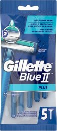 Gillette Blue II Plus jednorazowe maszynki do golenia 5szt.
