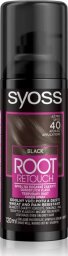 Syoss SYOSS Root Retoucher spray do maskowania odrostów Czarny 120ml