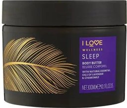 I love I Love, Wellness Sleep, Hydrating, Chamomile & Lavender, Body Butter, 300 ml Unisex