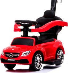 Mercedes Pchacz Mercedes AMG c63 CZERWONY Jeździk, muzyka