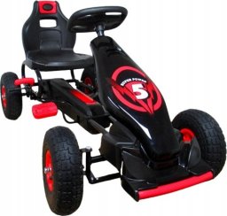 R-Sport GOKART G8 CZERWONY, gokart dziecięcy, pompowane koła