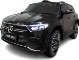 Mercedes MERCEDES EQA CZARNY Auto na akumulator PILOT SKÓRA EVA BUJAK