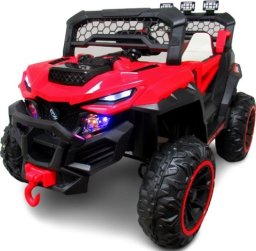 R-Sport Buggy X9 Autko na akumulator, niebieski, fotelik z ekoskóry