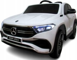 Mercedes MERCEDES EQA BIAŁY Auto na akumulator PILOT SKÓRA EVA BUJAK