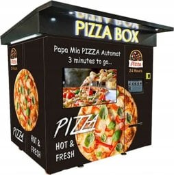 Rosfix AUTOMAT DO ROBIENIA PIZZY MASZYNA BUDKA Z PIZZA