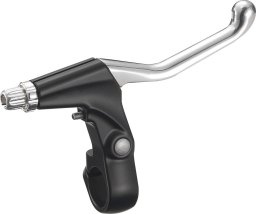 De One KLAMKA HAMULCA DEONE V-BRAKE ALU. CZARNO/SREBRNA