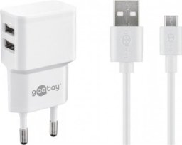 Tablet Goobay Zestaw do ładowania z dwoma Micro USB 2,4 A