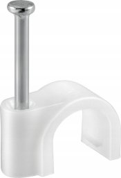 Organizer Goobay Obejma kablowa, biały - Wysokość 16.4 mm