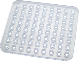 Wenko Mata do zlewu Kristal, przezroczysta, tworzywo sztuczne, ochrona zlewu, redukcja rozpryskiwania się wody, marka WENKO