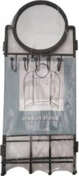 Home Styling Collection Wieszak na biżuterię z lusterkiem, metalowy